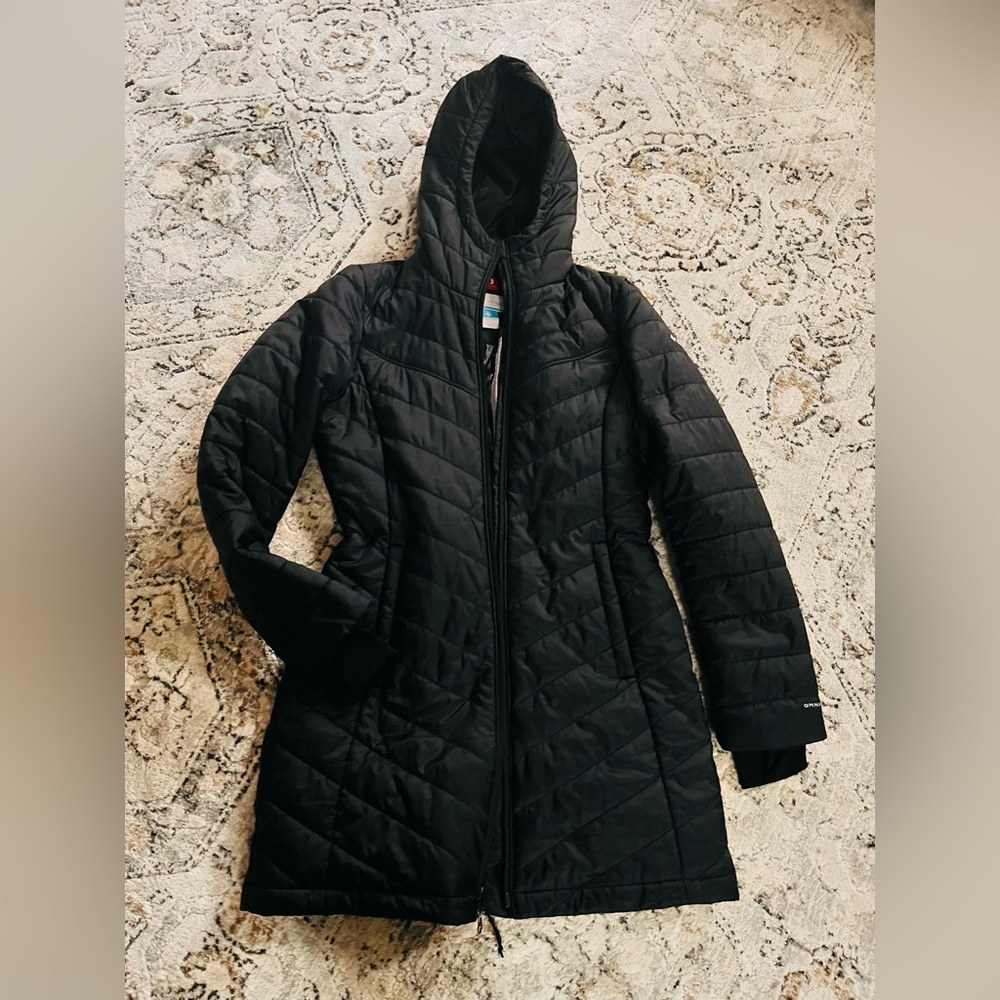 Columbia Heavenly parka, black XS